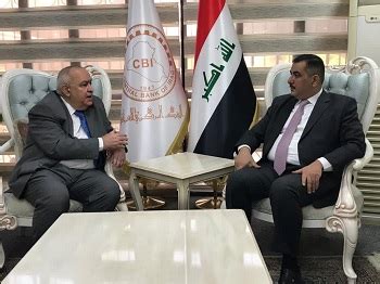 CENTRAL BANK OF IRAQ | CBI Governor meets the Algerian ambassador