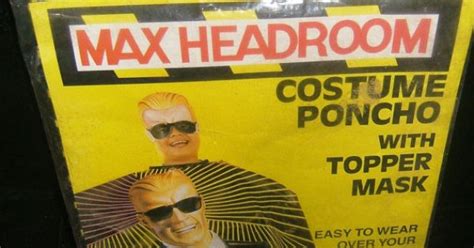 Max Headroom 1987 Costume Unopened in Bag ON SALE Reserved | Costumes ...