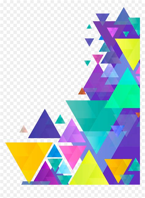 Geometric Border Design Png, Transparent Png - vhv