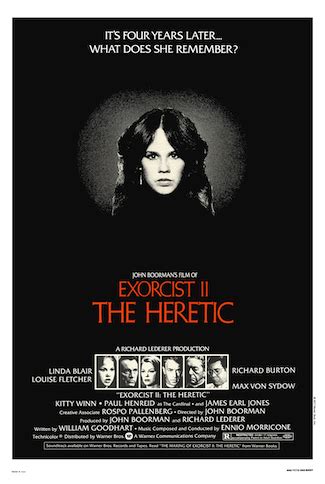 Exorcist II: The Heretic | VERN'S REVIEWS on the FILMS of CINEMA