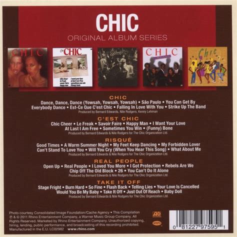 Chic: Original Album Series (5 CDs) – WOM