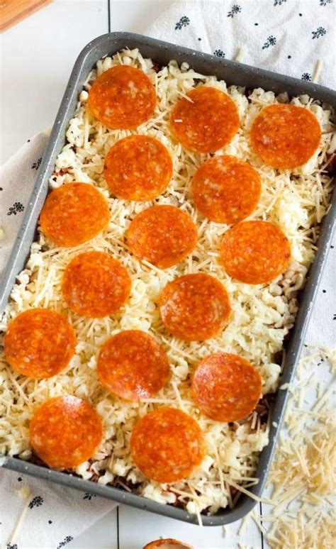 Keto Pizza Casserole Recipe (Keto & Low Carb) - Kasey Trenum