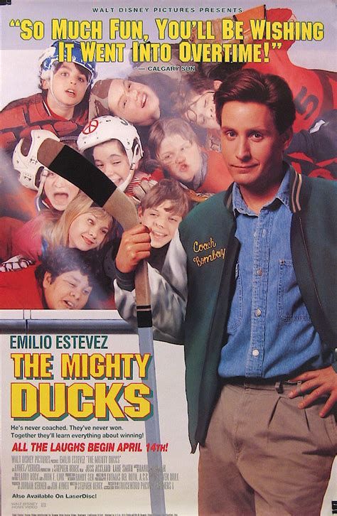 Movie Posters are Dumb!: Throwback Thursday: The Mighty Ducks