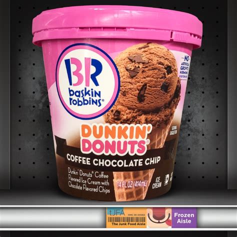 Baskin Robbins Dunkin’ Donuts Coffee Chocolate Chip Ice Cream - The ...