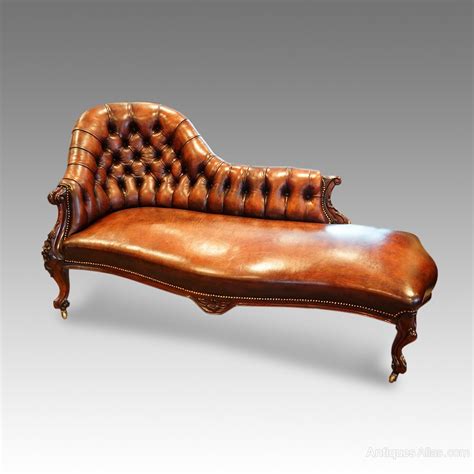 Victorian Rosewood Chaise Lounge - Antiques Atlas