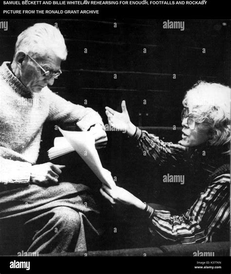 ENOUGH FOOTFALLS AND ROCKABY SAMUEL BECKETT, BILLIE WHITELAW Stock ...