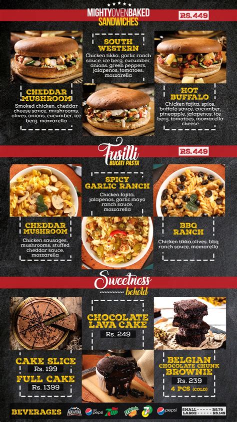 Broadway Pizza Karachi Menu | Broadway Pizza Deals