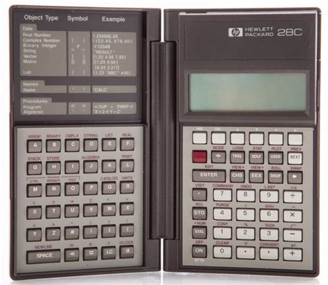 The HP 28C: HP's First Graphing Calculator - HP History