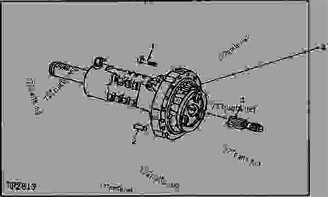 AXLE ASSEMBLY - TRACTOR John Deere 8640 - TRACTOR - 8440 and 8640 Tractors POWER TRAIN AXLE ...