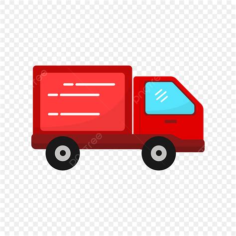Illustrazione Vettoriale Di Consegna Camion, Camion, Consegna, Trasporto PNG e Vector per il ...