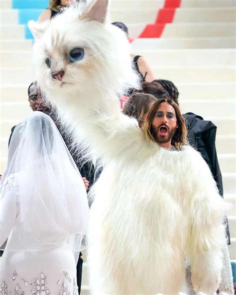 The designers of Jared Leto’s Met Gala look: ‘He wanted it to be like a real cat’ in 2023 | Met ...