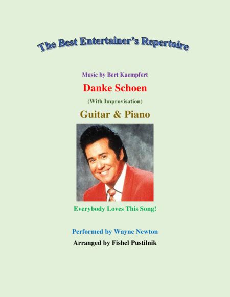 Danke Schoen Sheet Music | Wayne Newton | Guitar and Piano