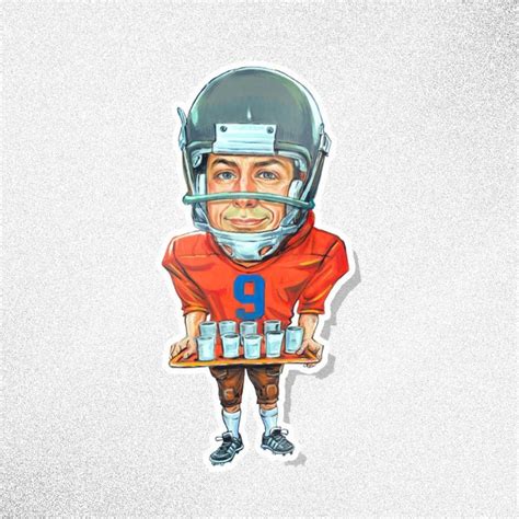 Adam Sandler Sticker the Water Boy Waterboy - Etsy