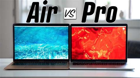 Striking Difference Between MacBook Air and Pro