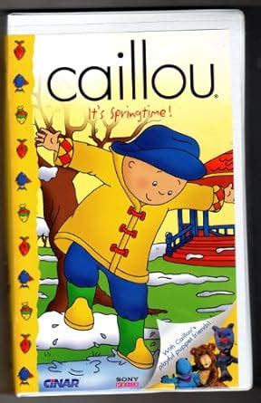 Amazon.com: Caillou [VHS]: Ellen David, Jennifer Seguin, Merlee Shapiro ...