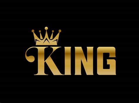 Download King Logo With Word Wallpaper | Wallpapers.com