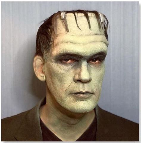 Frankenstein Monster Foam Latex Headpiece Makeup for Halloween | Etsy