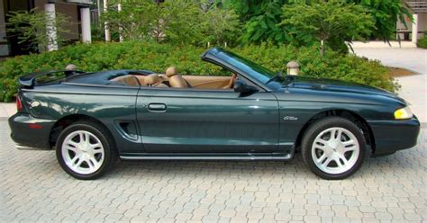 Dark Satin Green 1998 Ford Mustang GT Convertible - MustangAttitude.com ...