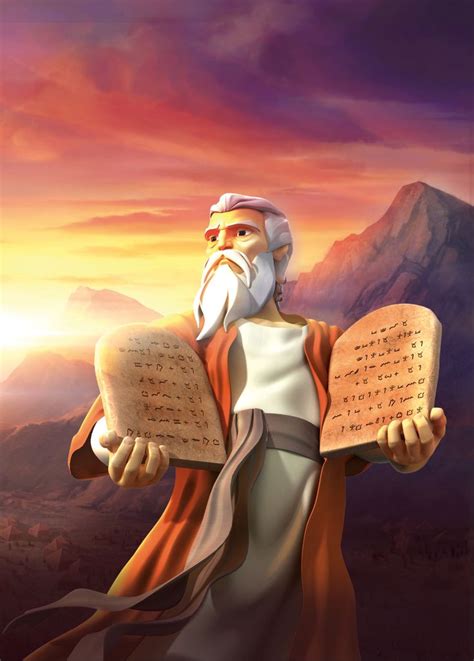 The Ten Commandments | Bible stories, Adventure bible, Bible