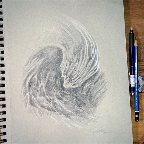 How To Draw Ocean Waves With Pencil