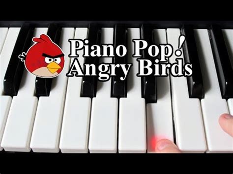 Angry Birds Theme Song Piano Lesson - Easy Piano Tutorial - YouTube