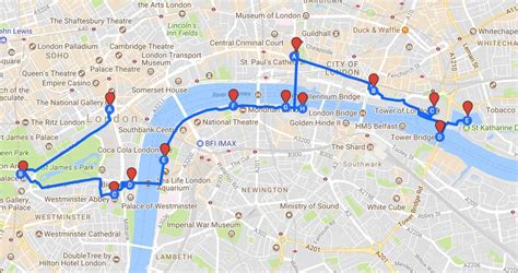 This Is (Possibly) The Most Efficient Sightseeing Tour Of London