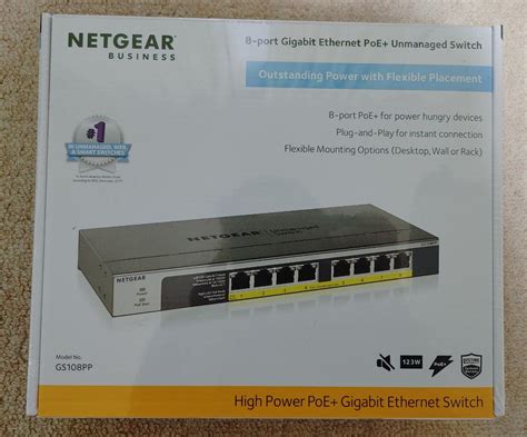 NETGEAR GS108PP-100AJS｜Yahoo!フリマ（旧PayPayフリマ）