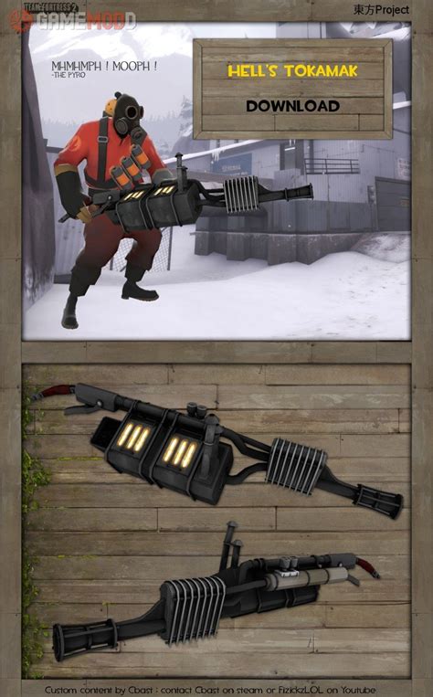 The Cremator's Touch (BB & Flamethrower version) » TF2 - Skins Pyro | GAMEMODD