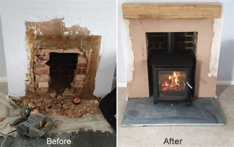 Open Up Chimney Fireplace and Install a Woodburner in Tiverton - Cosy Stoves