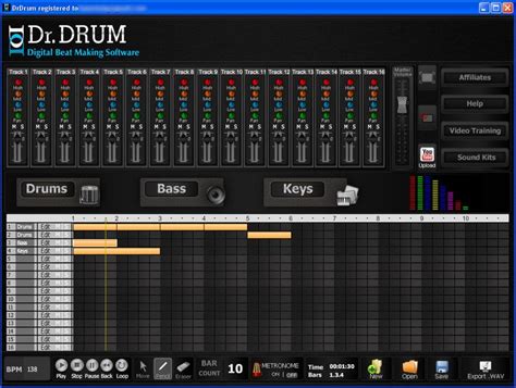 Dr Drum Beat Maker Software | Music recording software, Create beats, Drums