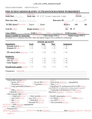 Lvh Echocardiogram Report Sample - Fill and Sign Printable Template Online