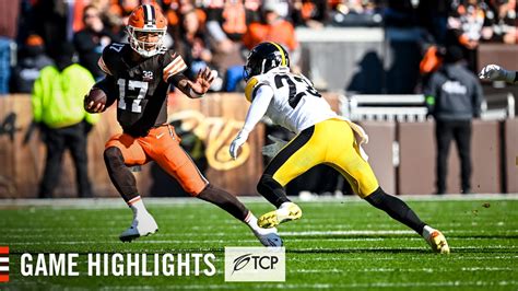 Game Highlights: Browns vs. Steelers