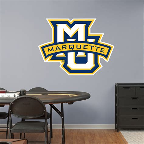 Marquette Golden Eagles Logo Wall Decal | Shop Fathead® for Marquette ...