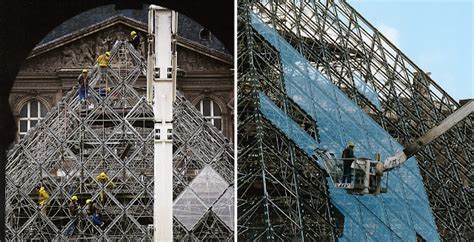 Louvre Pyramid by I.M, Pei: The Glass Pyramid - Rethinking The Future