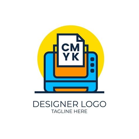 Free Colorful Freelance Graphic Designer Logo template