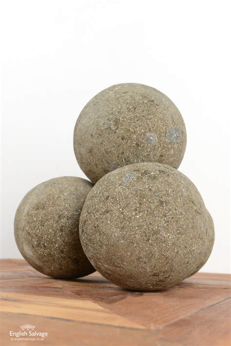 Decorative natural stone garden spheres