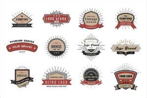 Retro Logo Vector Art, Icons, and Graphics for Free Download