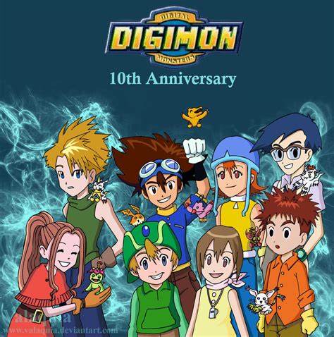 Digimon 10th Anniversary by Valaquia on DeviantArt