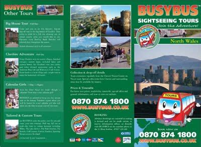 English and tourism: Brochures
