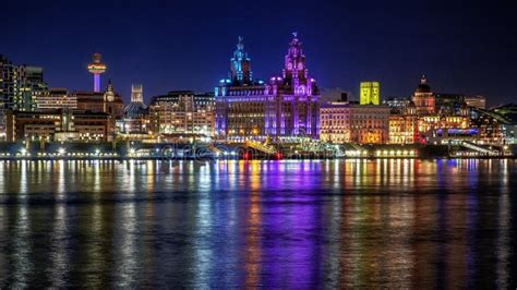 Liverpool Waterfront Skyline Colour Stock Photo - Image of metropolis, landmark: 277193060