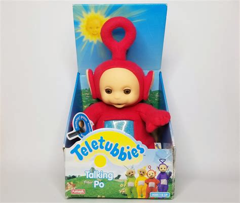 1998 Teletubbies Talking Po 15 Plush Toy Doll Red | Etsy