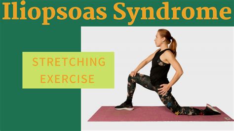 Psoas Major Muscle Stretching Exercise