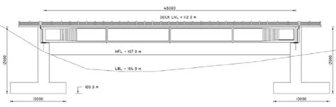 General Arrangement of a the bridge | Download Scientific Diagram