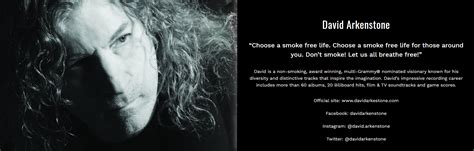 David Arkenstone - Smokefree Music Cities | smokefreemusiccities.org