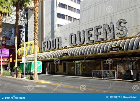 The Four Queens Hotel and Casino Editorial Photography - Image of casino, downtown: 105595872