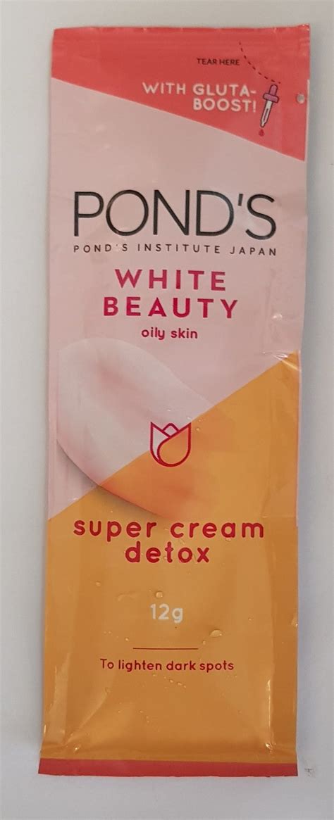 16 Ponds Pond’s White Beauty Super Cream Detox Lightens Dark Spots for ...