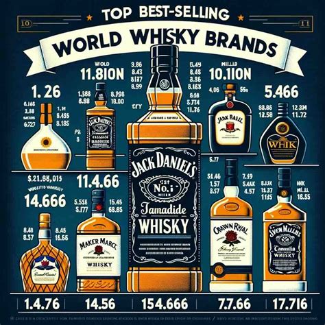 Top 10 best-selling world whisky brands — MyTelescope: Forecast the future