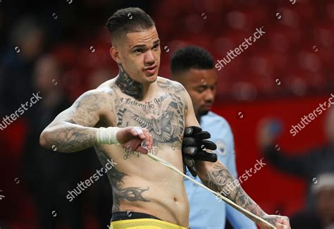 Tattoos Ederson Goalkeeper Manchester City Editorial Stock Photo ...