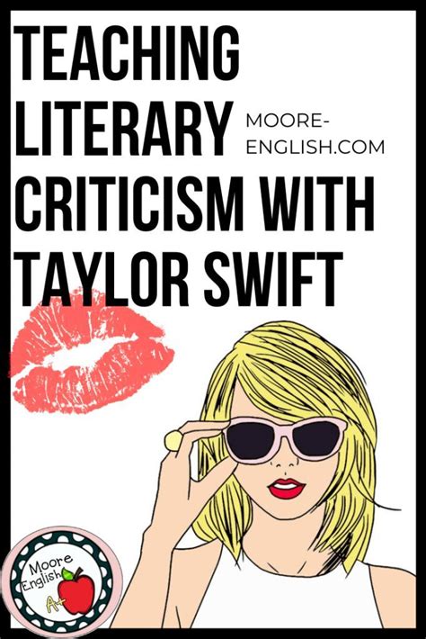 Teaching Literary Criticism with Taylor Swift / Moore English ...