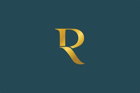 R modern luxury typography logo design, R beauty fashion brand logo, Unique r letter typo design ...